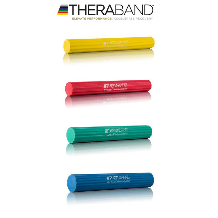 Theraband Flexbar Resistance Bar Tennis Elbow Therapy Tendonitis Pain Relieve