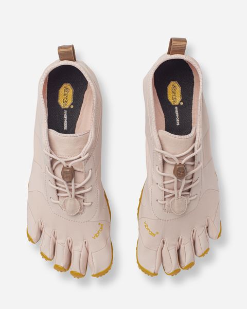 Vibram V-Alpha Ladies Five Fingers Barefoot Minimal Shoes - Dusky Pink/Gum