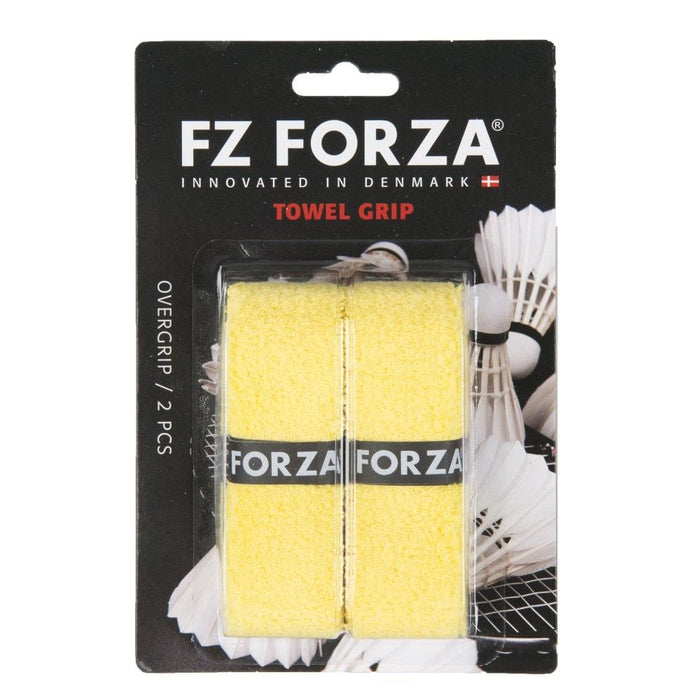 Forza Towel Grip Badminton Racquet Handle Wrap Anti Slip 2pcs Replacement Tape