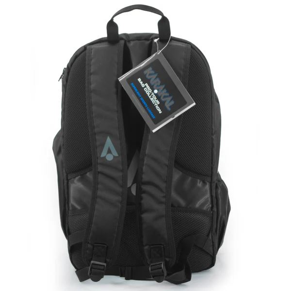 Karakal Pro Tour 30 2.1 Secure Zip Trave Friendly Backpack BlueFITNESS360