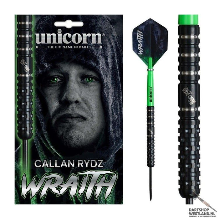 Unicorn Darts Callan Rydz Wraith 90% Tungsten Steel Tip Precision Dart Set