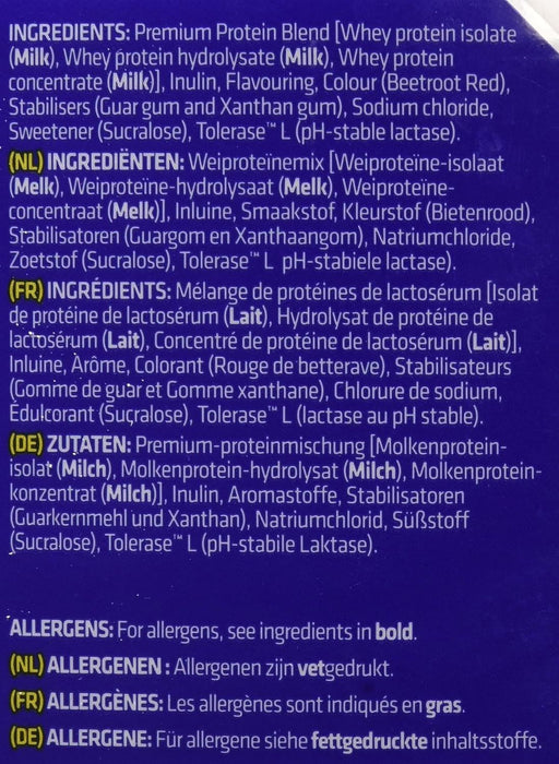 908g USN Blue Lab Whey Isolate Protein Powder Muscle Building Nutrition Shake