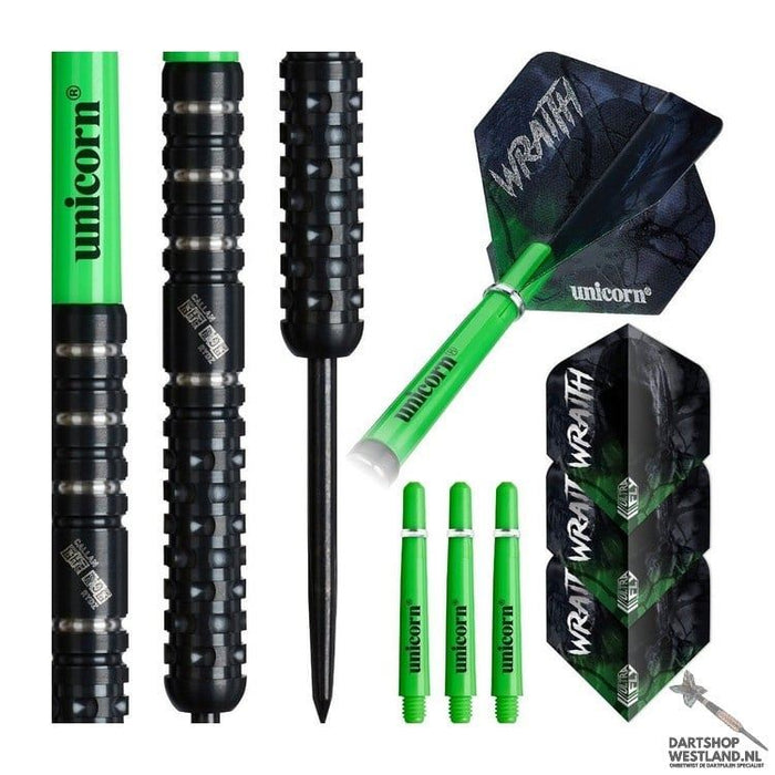 Unicorn Darts Callan Rydz Wraith 90% Tungsten Steel Tip Precision Dart Set