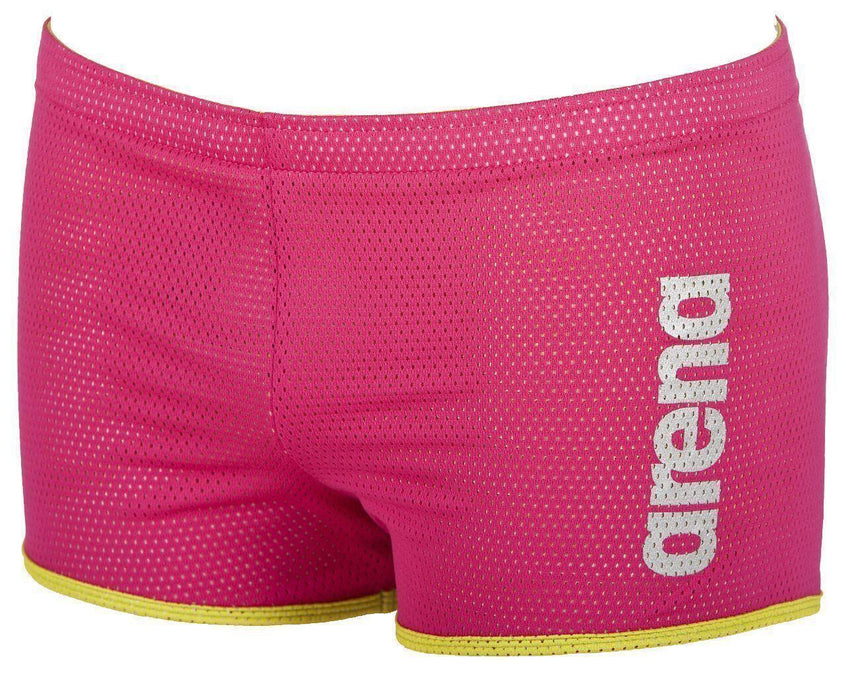 Arena Unisex Drag Swimming Shorts Square Cut Swimwear Training Aid Pink Trunks