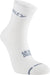 Hilly Unisex Active Anklets Soft Running Ankle Socks White/Grey 3 Pairs for 2Hilly