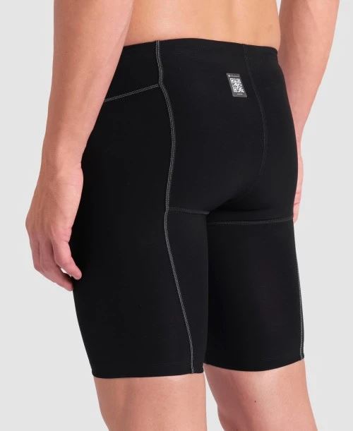 Arena Powerskin Mens Impulso Jammers Tech Suit - BLACK-TEAL