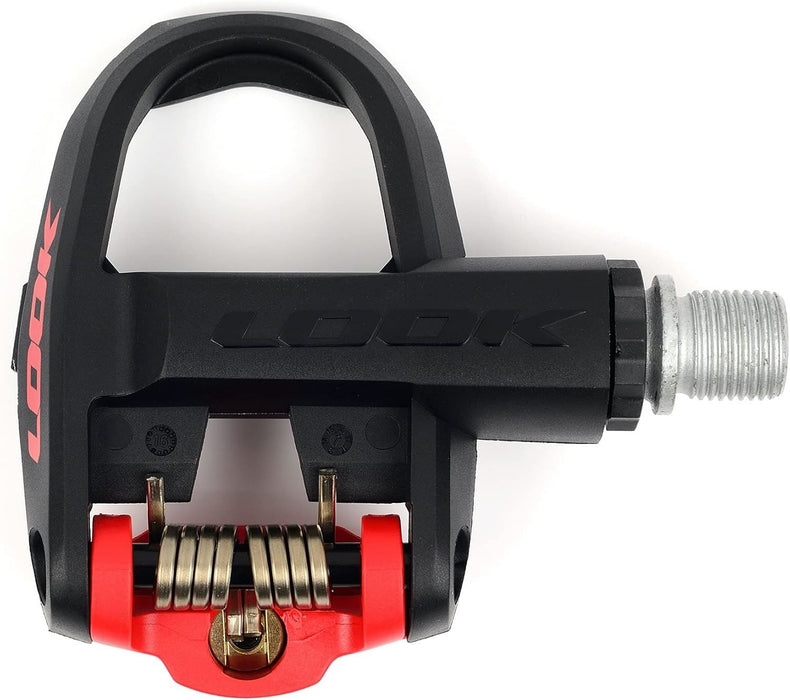 Look Keo Classic 3 Road Bike Pedals Large With Adjustable Tension Black/Red