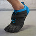 V - TRAIN 2.0 Mens Training Five Fingers Barefoot Feel Shoes Trainers - Black/BlueVibram