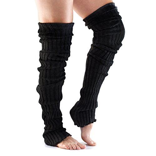 Toesox Leg Warmers Thigh High Athletic Studio Yoga Muscle WarmerToeSox