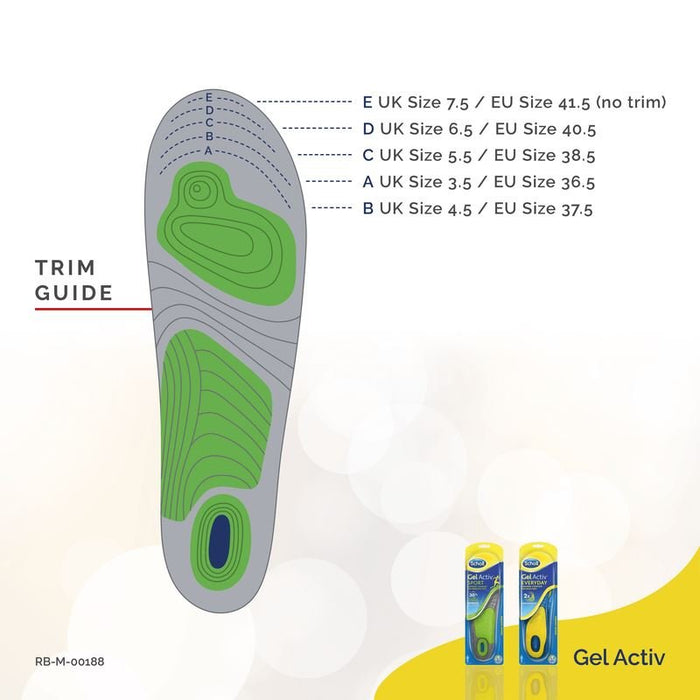 Scholl Gel Active Everyday InsolesScholl