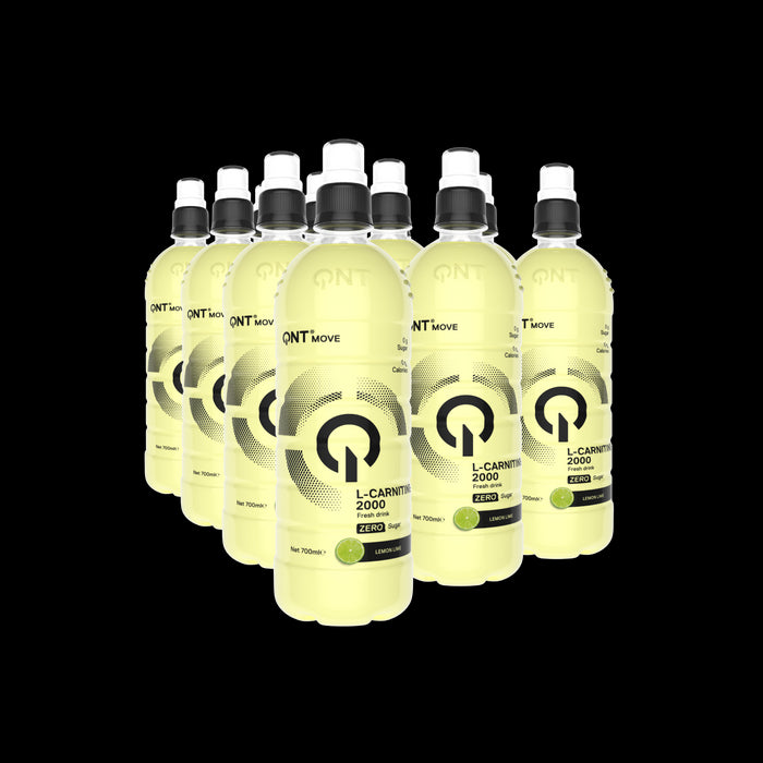 QNT L-Carnatine Fat Burning Fitness Low Calorie Drink 24x700ml