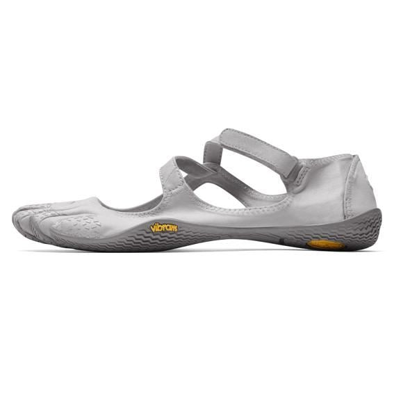 Vibram V - Soul Womens Five Fingers Open Light Flexible Shoes Trainers - Silver/Light GreyVibram