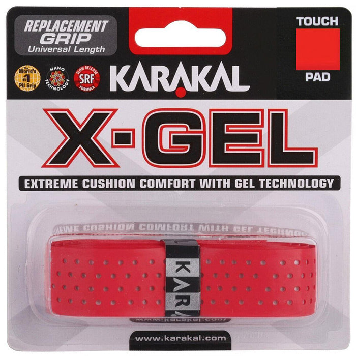 Karakal PU X - Gel Grip - Replacement - Cushioned - Self Adhesive x 1Karakal