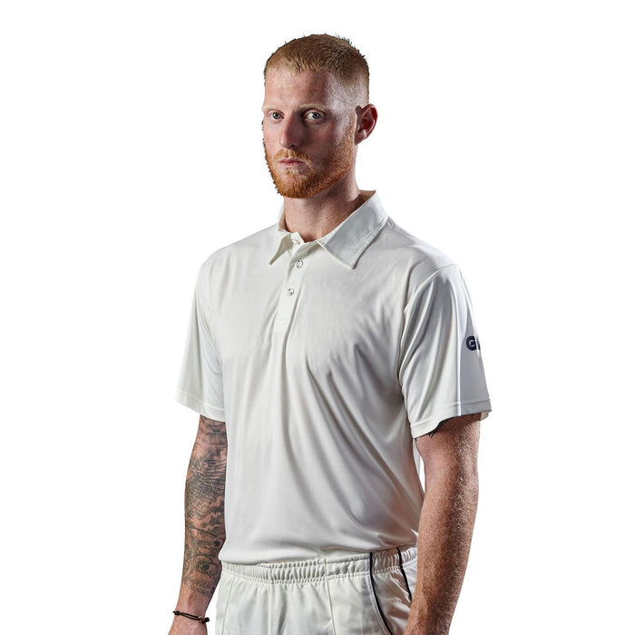 Gunn & Moore GM Cricket Maestro Mens Shirt Short Sleeve Sports Clothing