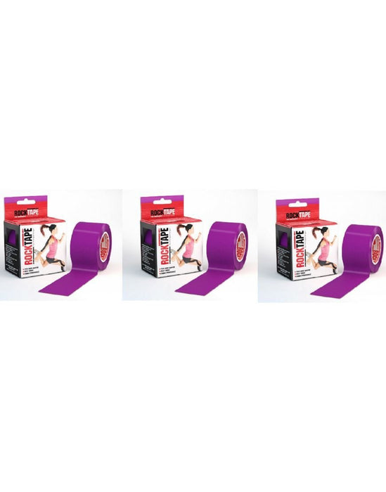 Rocktape Strong Adhesive Kinesiology Tape Patterned Rolls x 3RockTape