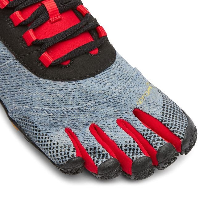 Vibram Women V - Trek Fitness Five Fingers Outdoor Sports Light Denim Red TrainersFITNESS360