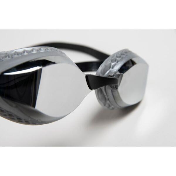 Arena Swimming Goggles Airspeed Mirror Wide Lenses - Silver / Silver