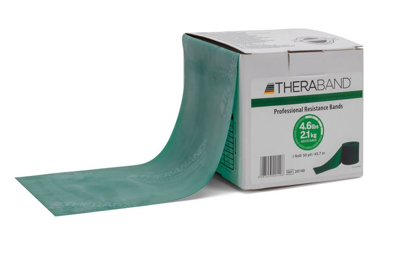 THERABAND Light 50 Yard Latex Resistance Bands ForPhysio, Rehab & Strength