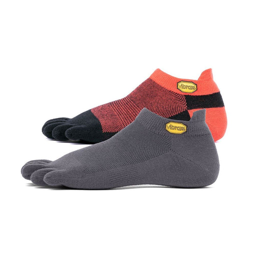 Vibram Five Fingers Ankle Socks Low Cut Breath Running Sports Liners Twin PackFITNESS360