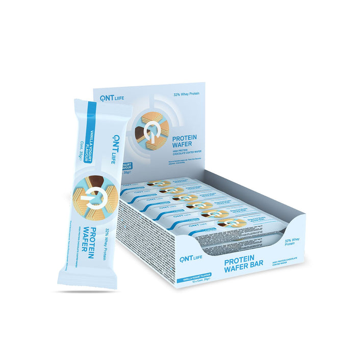 QNT Protein Wafer 32% Whey Low Sugar - Vanilla Yoghurt