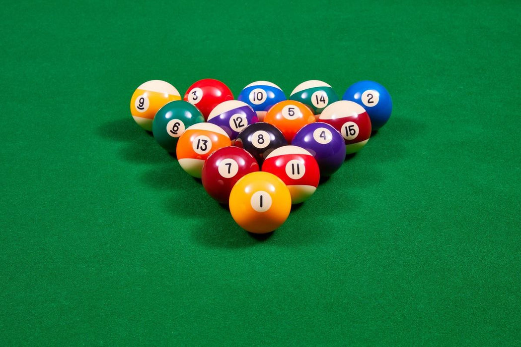 Powerglide Spots And Stripes 16 Pool Balls Set Blanaced Rebound 57mm Billiard Ball