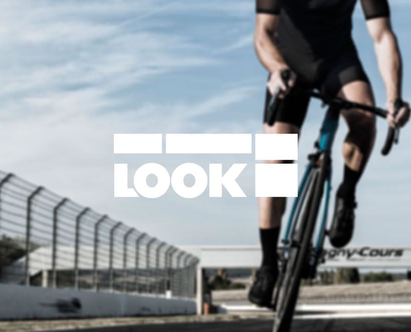 Look Keo Classic 3 Road Bike Pedals Large With Adjustable Tension Black/White