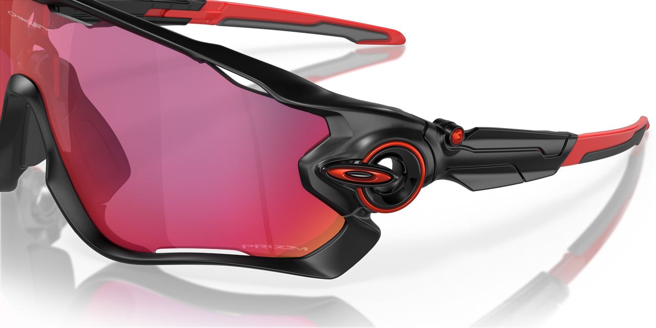 Oakley Jawbreaker Sunglasses Matte Black Polarized Frame Road Lenses Cycling