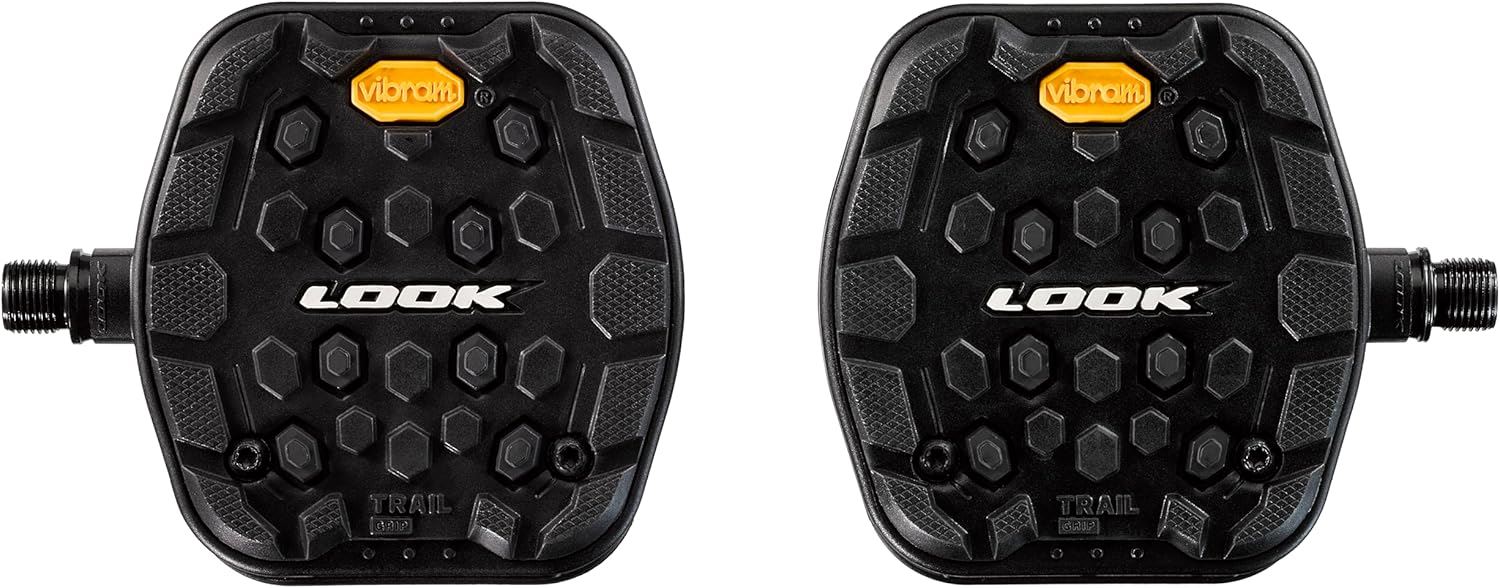 LOOK Trail Grip Pedals VibramEnhanced Pedals for Trail & Urban Riding