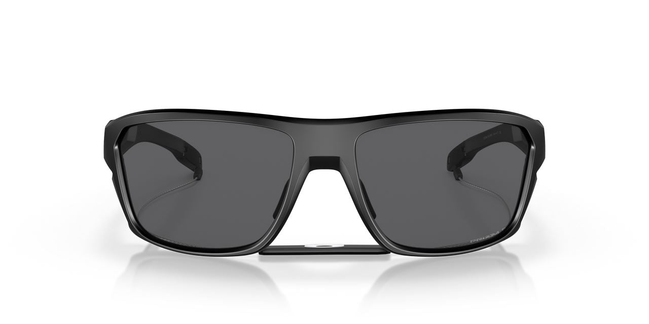 Oakley Split Shot Sunglasses Matte Black Frame Black Polarized Lenses Glasses