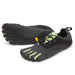 Vibram Womens V - Run Retro Fivefingers Shoes Barefoot Running Trainer Black/GreenVibram