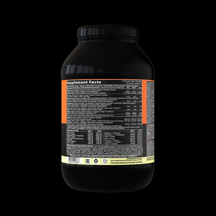 QNT Metpaure Zero Carb Fat Free Whey Protein Isolate Powder (Vanilla) 908g