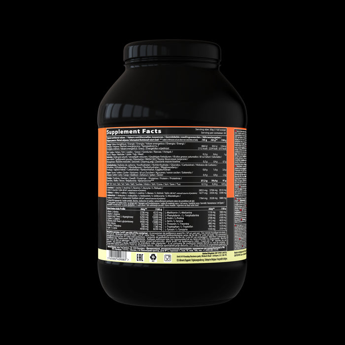 QNT Metpaure Zero Carb Fat Free Whey Protein Isolate Powder (Vanilla) 908g