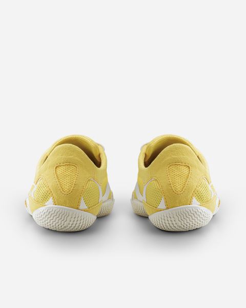 Vibram KSO Evo Five Fingers Barefoot Ladies Training Shoes - Yellow/White