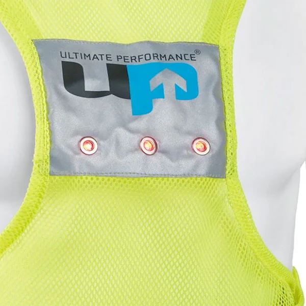 Ultimate Performance LED Running Vest Upto Half Mile Visibility Front/Back Lights