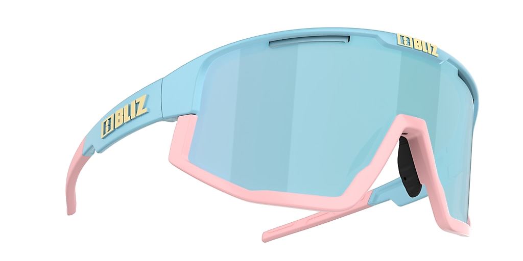 Bliz Fusion Sunglasses Cycling Sports Use Pastel Frame Ice/Blue Lens