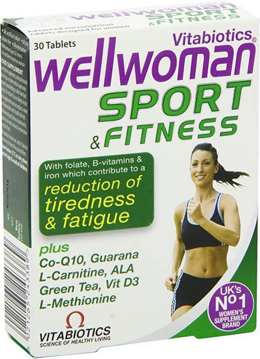 Vitabiotics Wellwoman 30x Tablets Sports & Fitness Energy Booster 3 Packs for 2