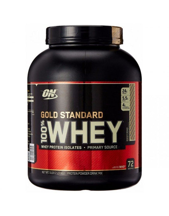 OPTIMUM NUTRITION 100% GOLD STANDARD - WHEY PROTEIN POWDER - 2.2KG