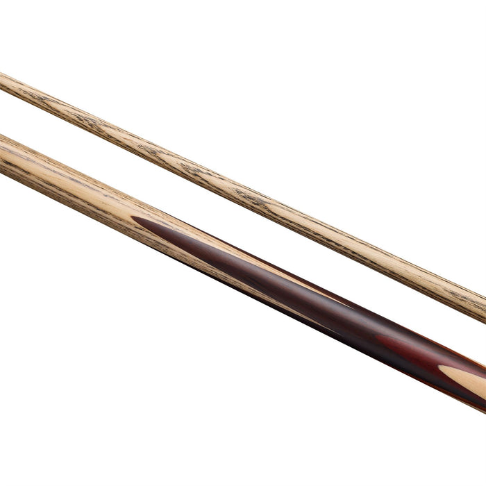 PowerGlide Viscount Premium Ash 2 Piece Snooker Cue + Extension
