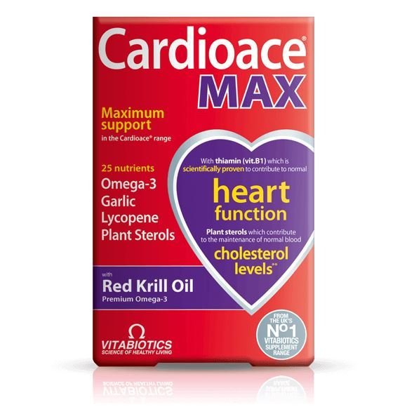 VITABIOTICS CARDIOACE MAX 84 CAPSULESVitabiotics