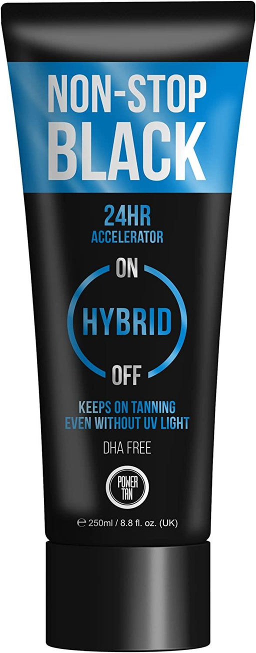 Power Tan Tanning Lotion Non Stop Black Hybrid Accelerator - 250mlPower Tan