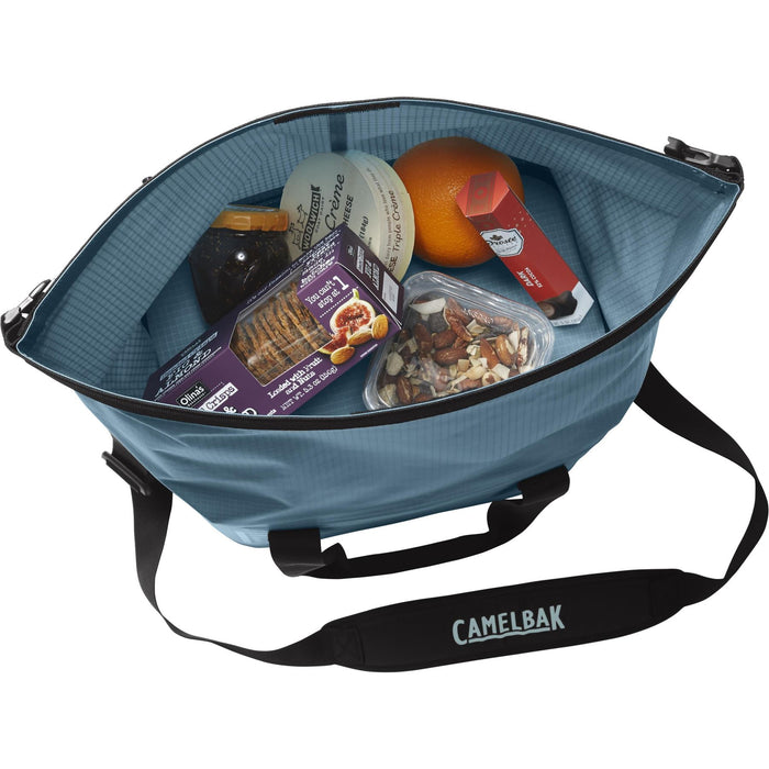 CamelBak ChillBak 18L Cube Soft Cooler with 3L Fusion Group Reservoir Waterproof Roll-Top Closure Cooler Bag