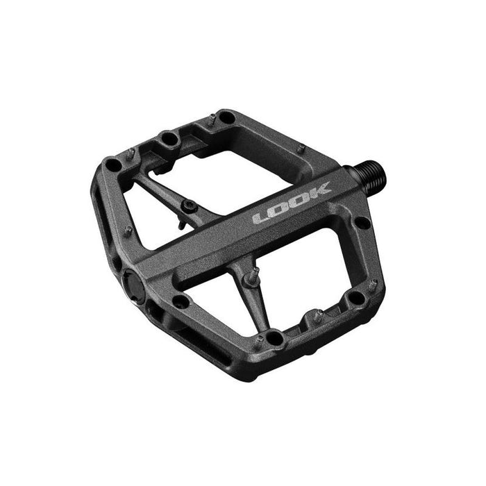 LOOK Trail Roc Flat Bike Pedals Lightweight Alloy Platform Pedals - Black