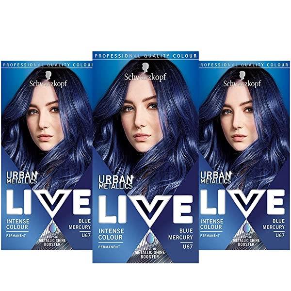 Schwarzkopf Urban Metallics Permanent Hair Colour - 3 PackSchwarzkopf