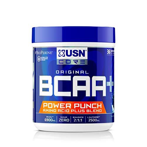 USN BCAA Power Punch Muscle Recovery And Performance Supplement Powder - 400g