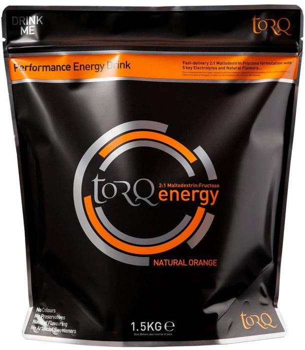 Torq Energy Drink 1.5kg Re - energize & Hydrate with Carbohydrates Natural Flavour Drink SupplementTorq