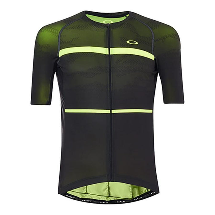 Oakley Jawbreaker Cycling Vest Road Jersey Full Zip Reflective TopOakley