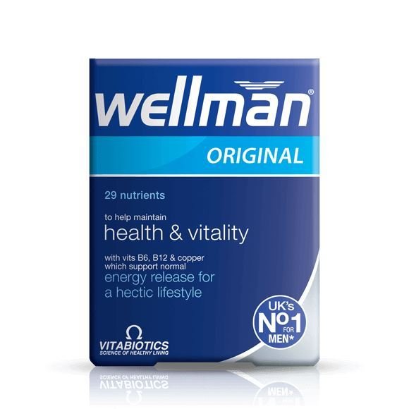 VITABIOTICS WELLMAN ORIGINAL 30 TABLETSVitabiotics