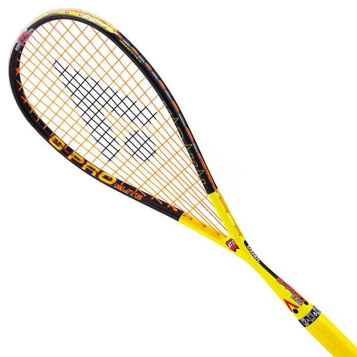 Karakal S Pro Elite Squash Racket - Fast Fibre Nano Graphite Gel - 125g
