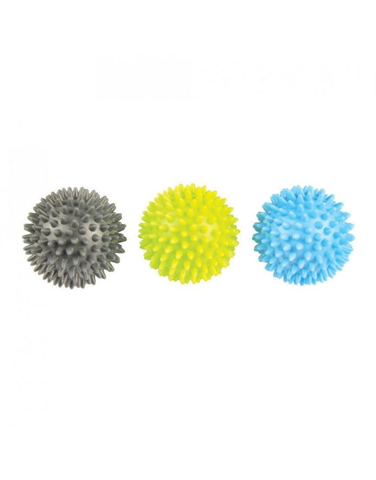 Fitness Mad Spikey Massage Trigger Ball Set Of 3 Self Massage Muscle TensionFitness Mad