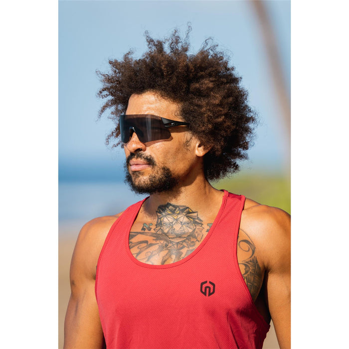 Tifosi Rail Clarion Interchangeable Lens Sunglasses UV Protected Oversized Rimless Outdoor Running Cycling Glasses